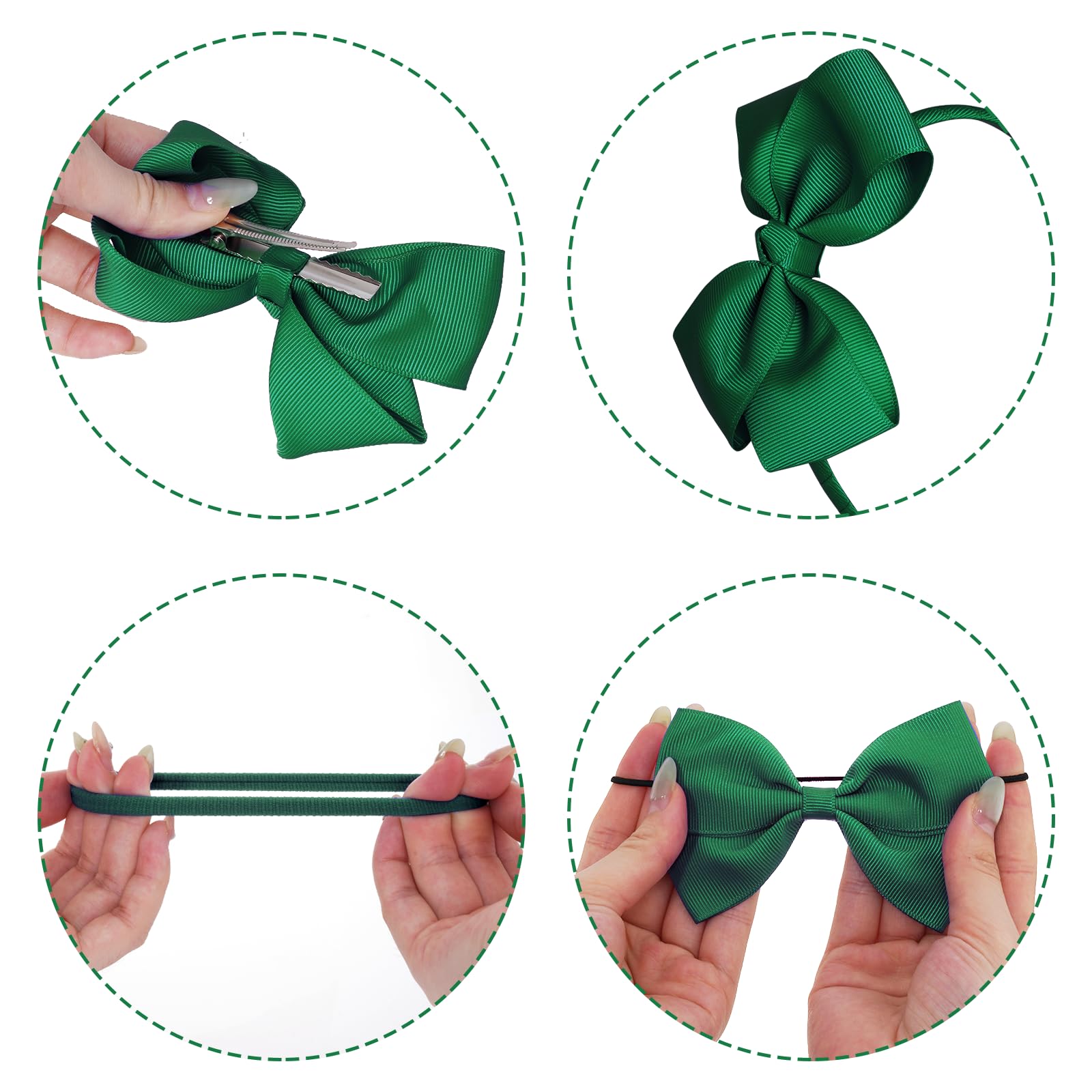 baotongle school-ready green accessories boost quick style for busy mornings.
