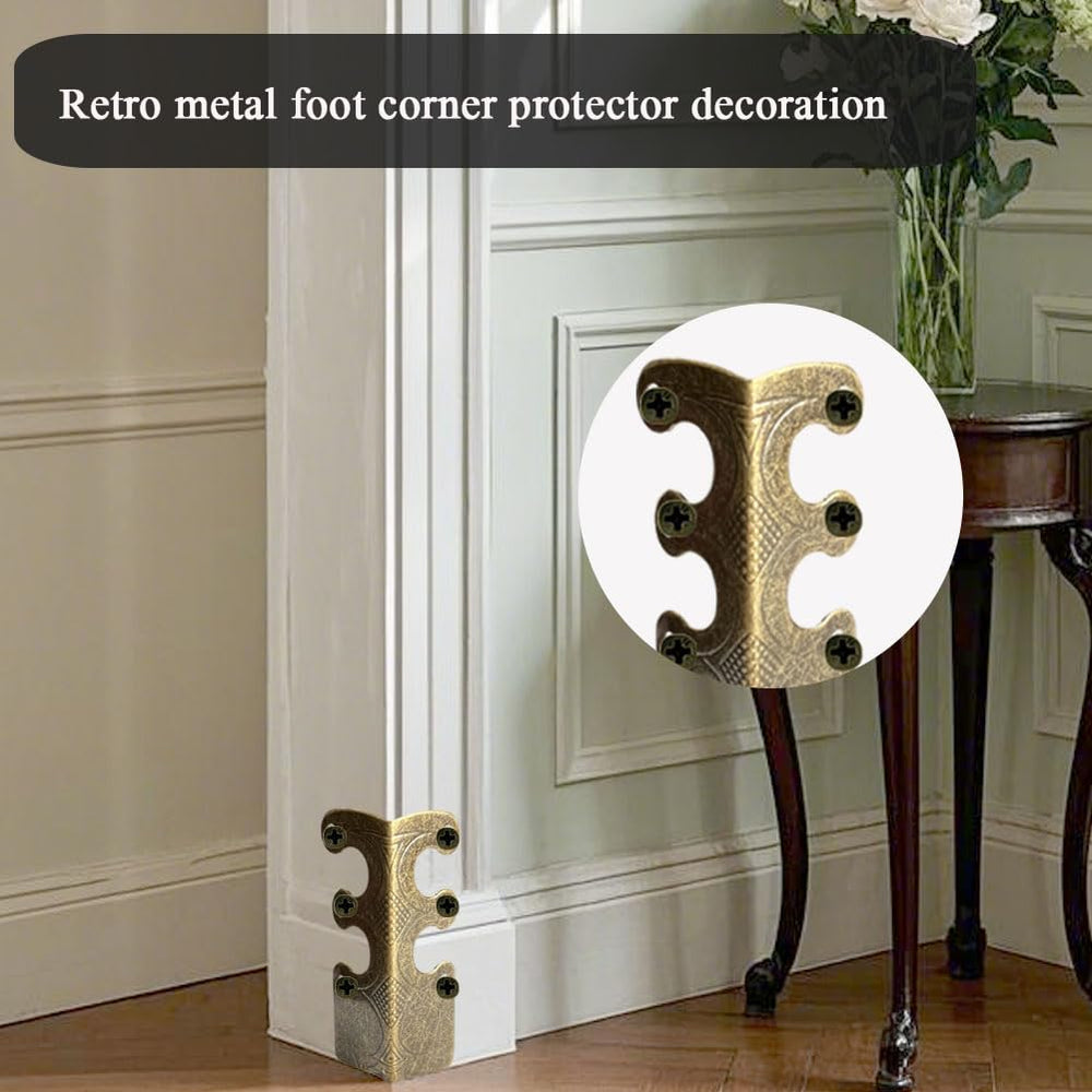 BAOTXHBR baseboard protector adds subtle style and edge safety at home.