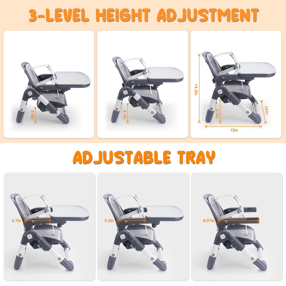 Bar Bear Booster Seat is portable for indoor and outdoor dining.