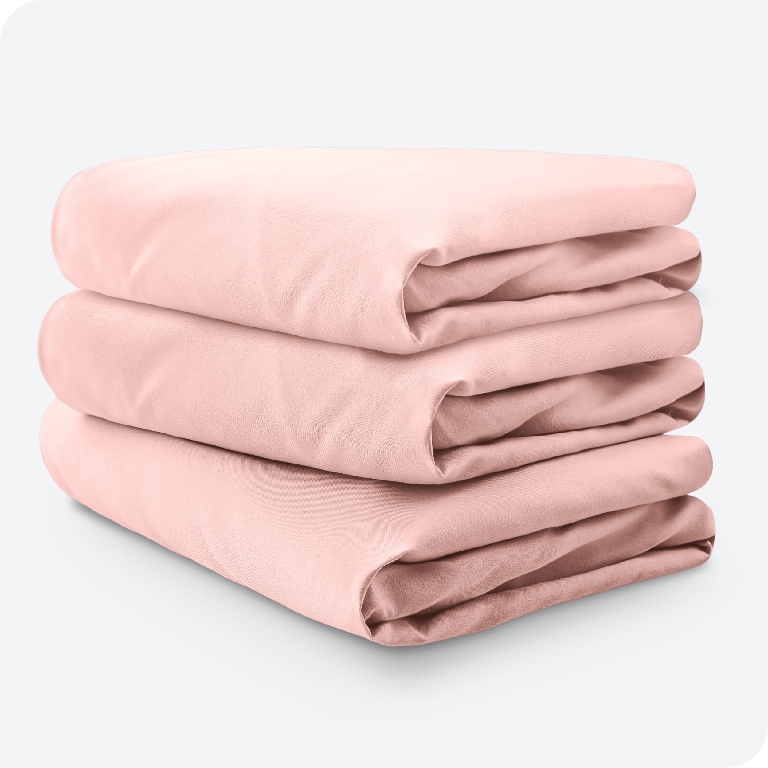 Bare Home three-pack on standard crib mattress shows versatile toddler bed compatibility.
