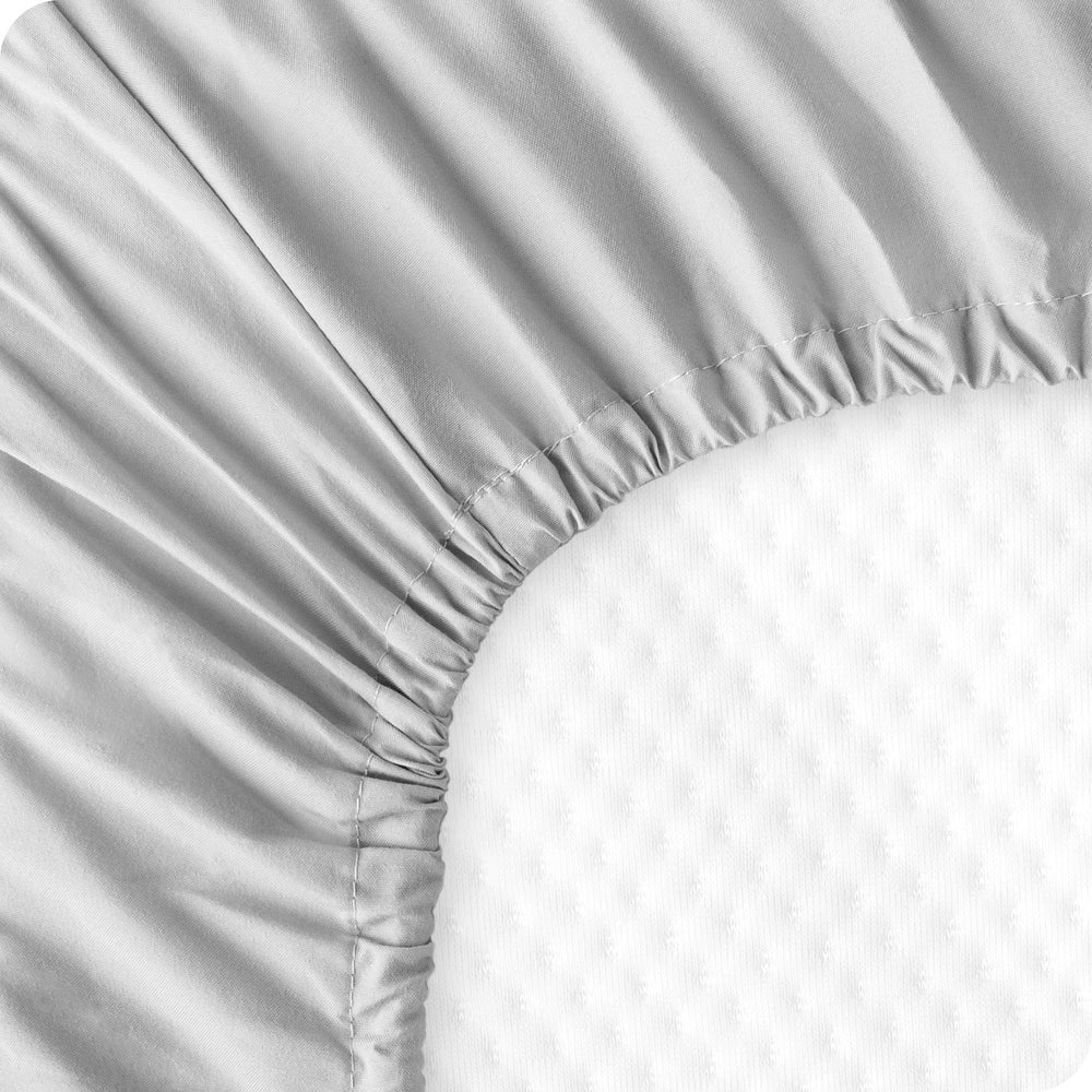Bare Home easy-care microfiber sheet is machine washable.