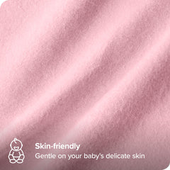 Bare Home flannel receiving blanket hypoallergenic fabric gentle on baby's skin