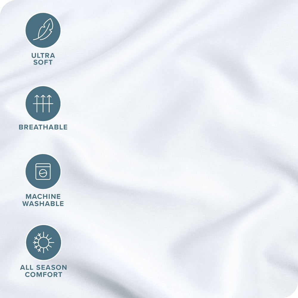 Bare Home care image demonstrates easy cold-wash care and gentle drying.