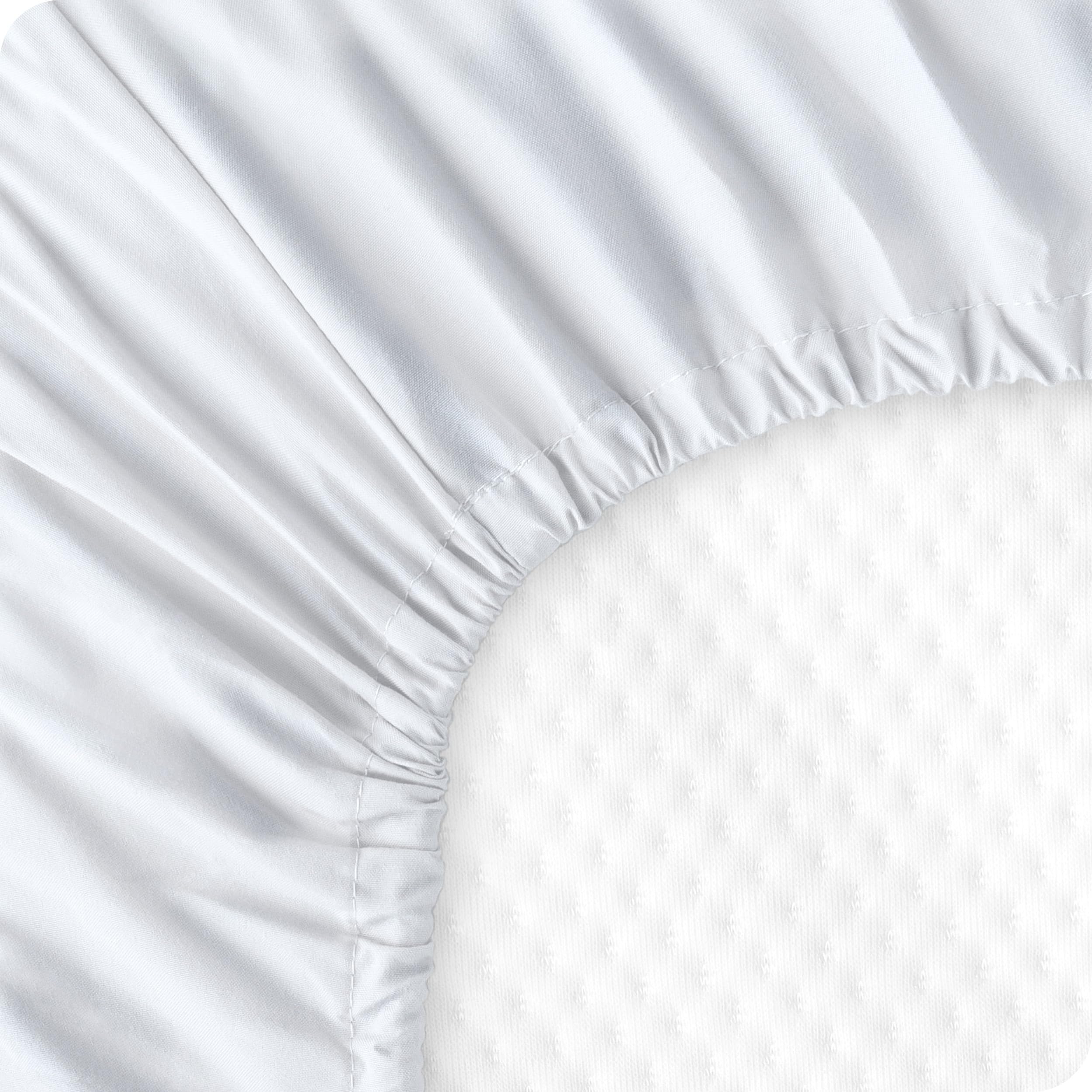 Bare Home microfiber sheets are machine washable for everyday care.