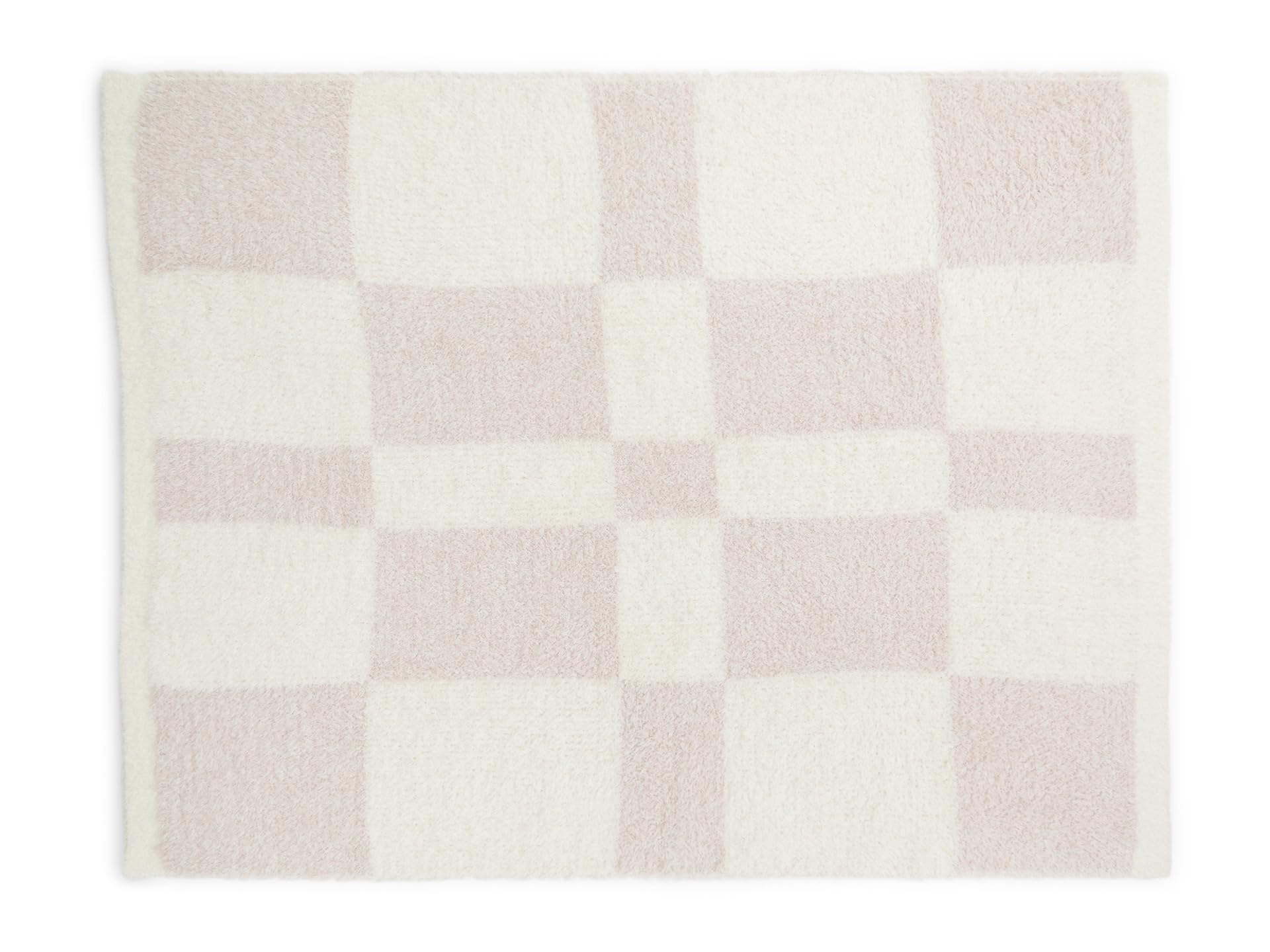 Barefoot Dreams CozyChic stroller blanket on baby showcases soft high-pile fabric for cozy outings