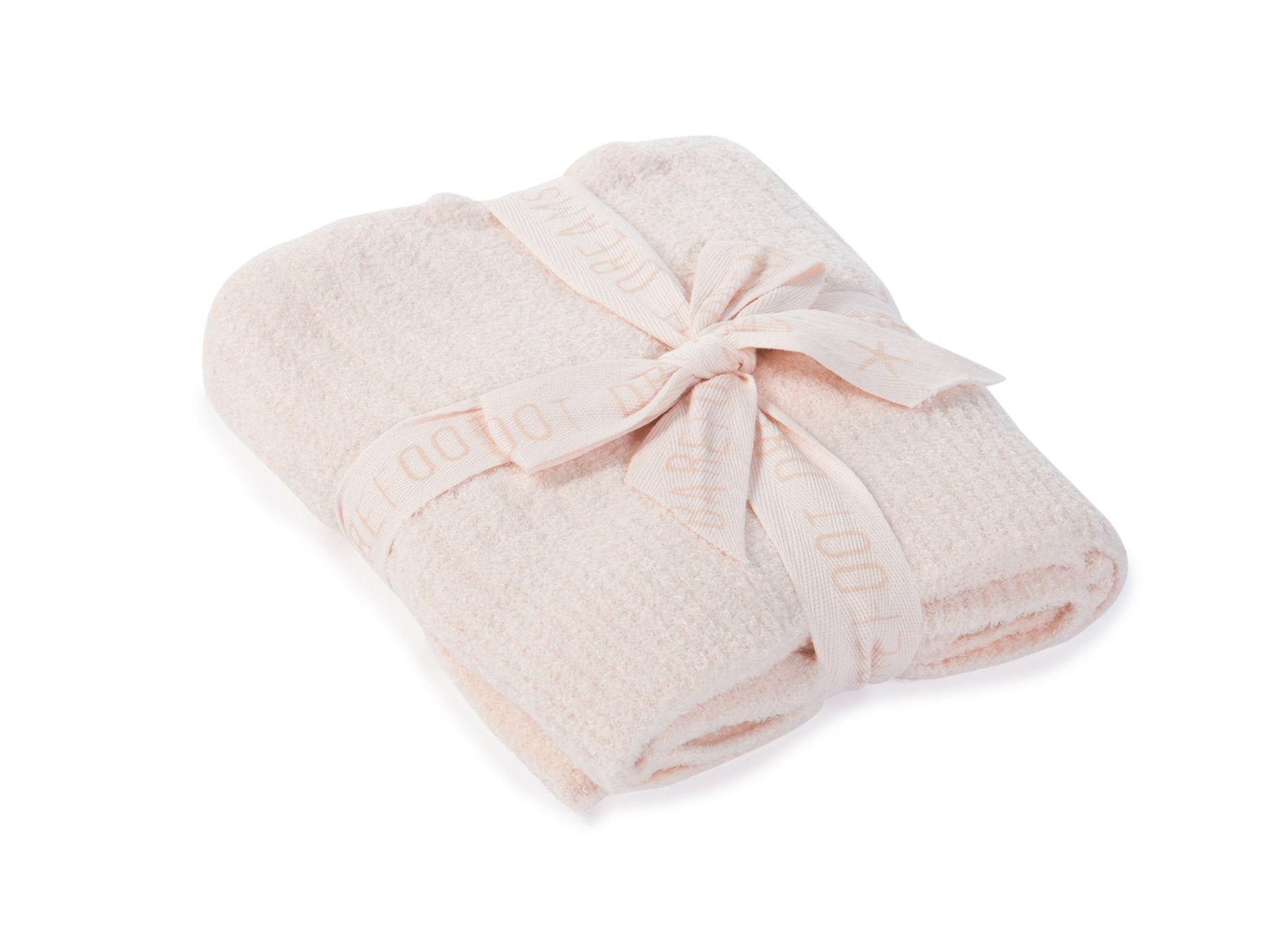 Barefoot Dreams CozyChic Lite ribbed blanket close-up highlights plush texture and gentle warmth