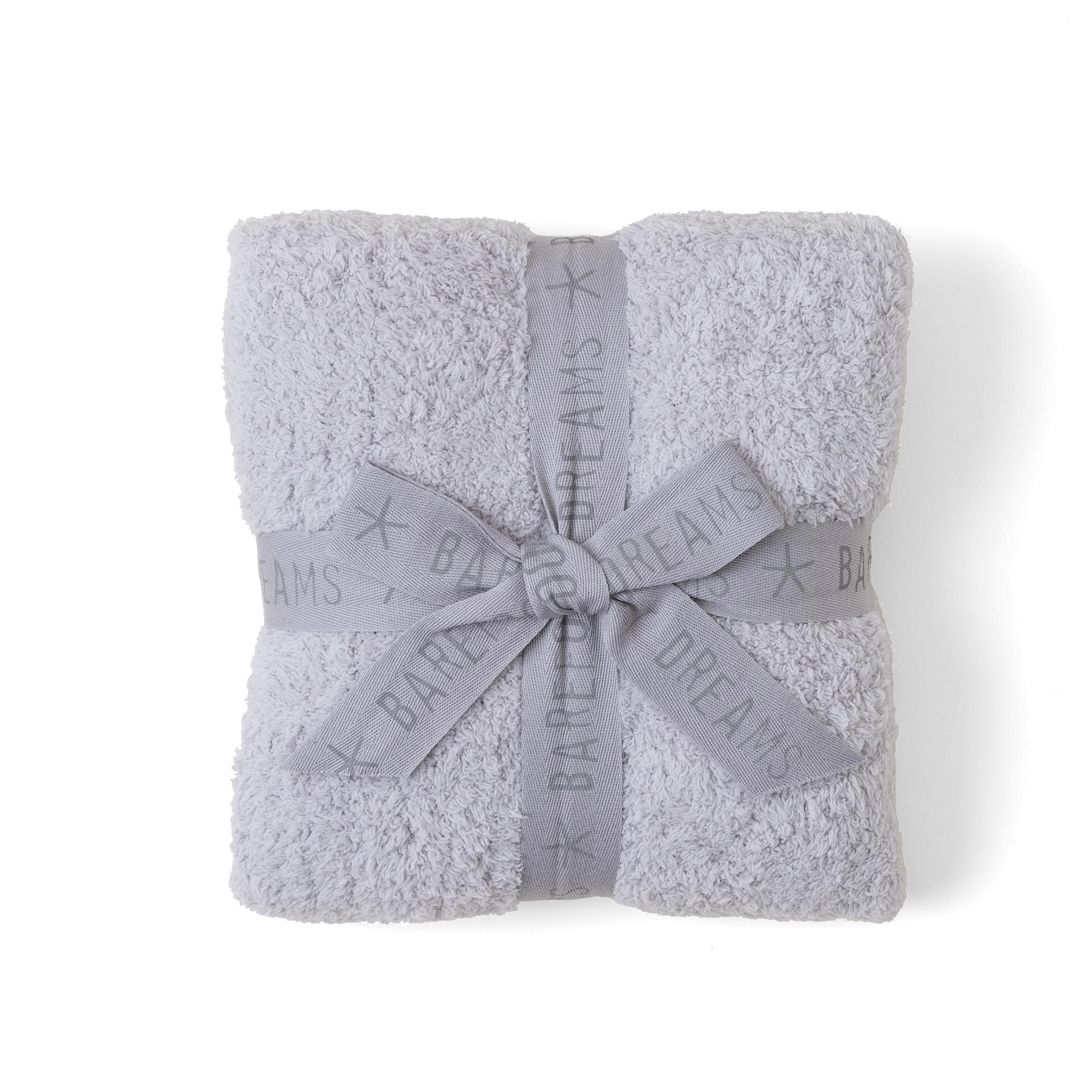 Barefoot Dreams CozyChic stroller blanket Oyster fold shows soft microfiber warmth for chilly strolls