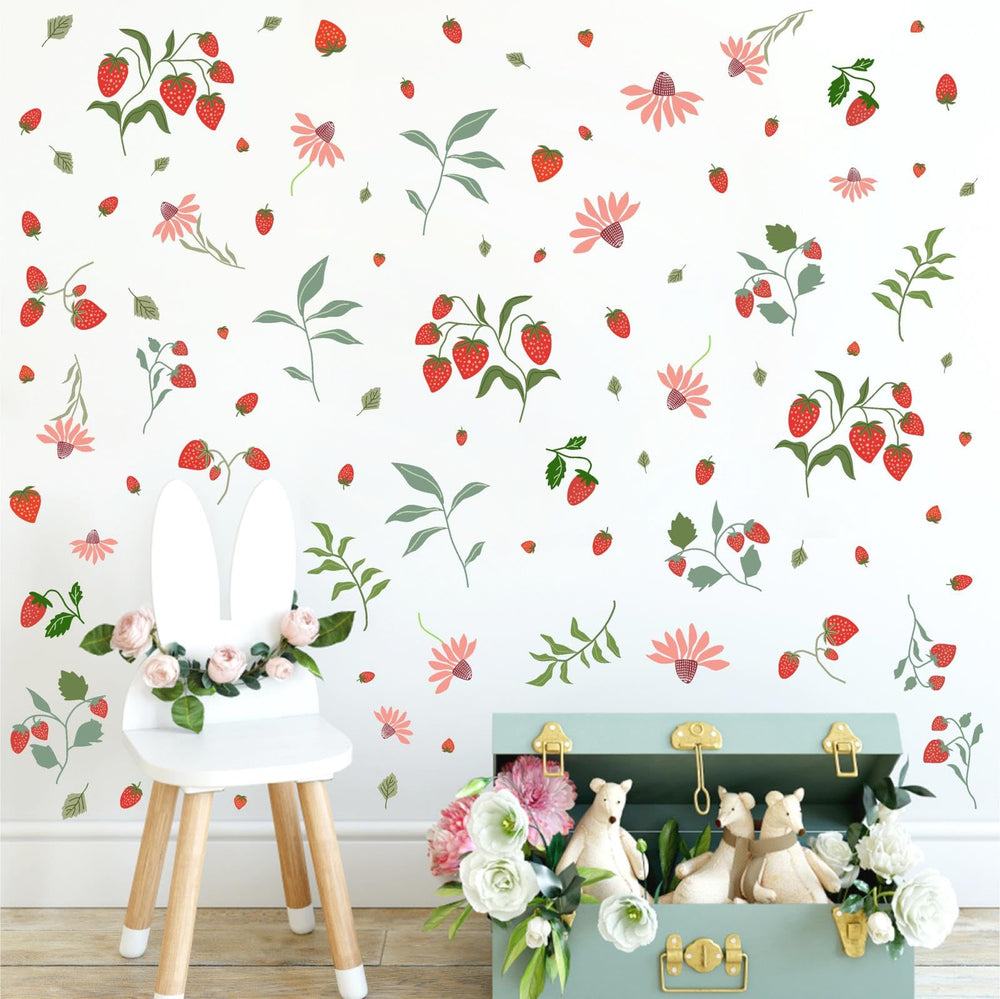 Barri Design Peel and Stick wall decals offer easy installation and repositionability.