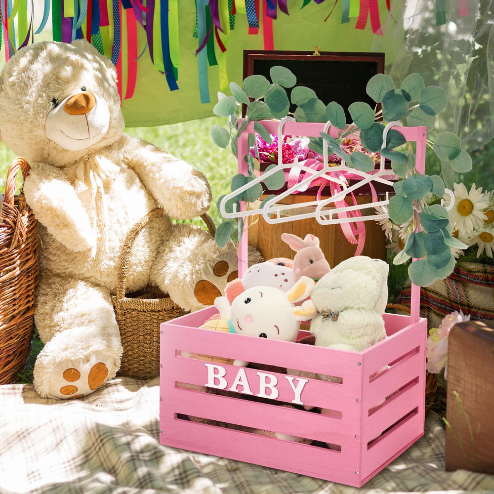 Barydat storage crate fits plush toys, diapers, and small gifts.
