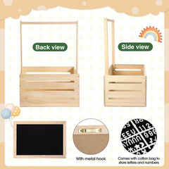 Barydat felt letter board 10x10 inch enables personalized messages for announcements.