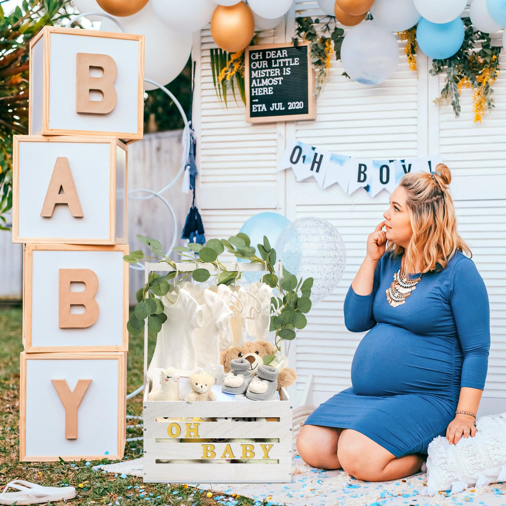 Barydat gift-ready baby shower basket perfect for celebrations