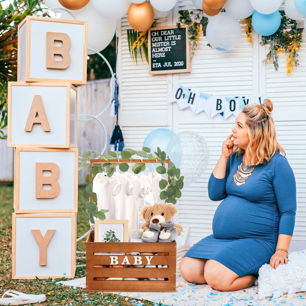 Barydat nursery display storage—versatile decor and storage for newborn gifts and keepsakes.