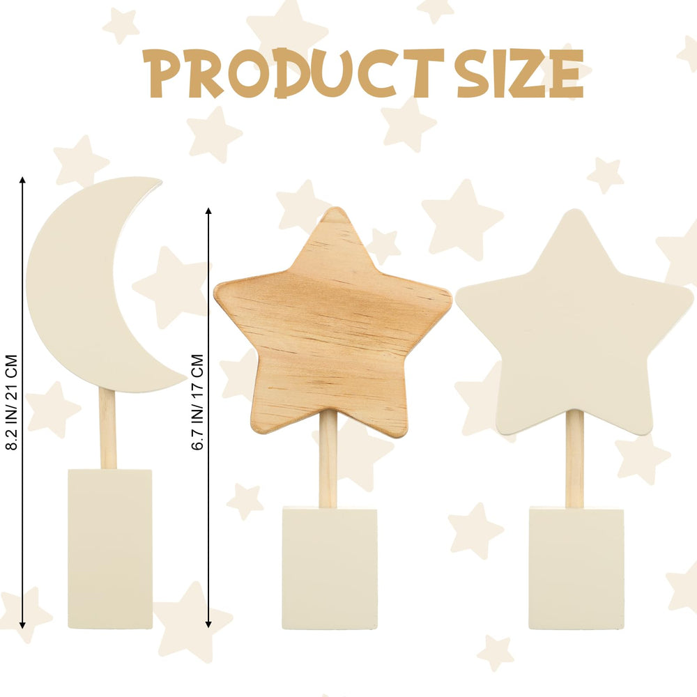 Barydat star nursery decor set creates playful bedtime accents