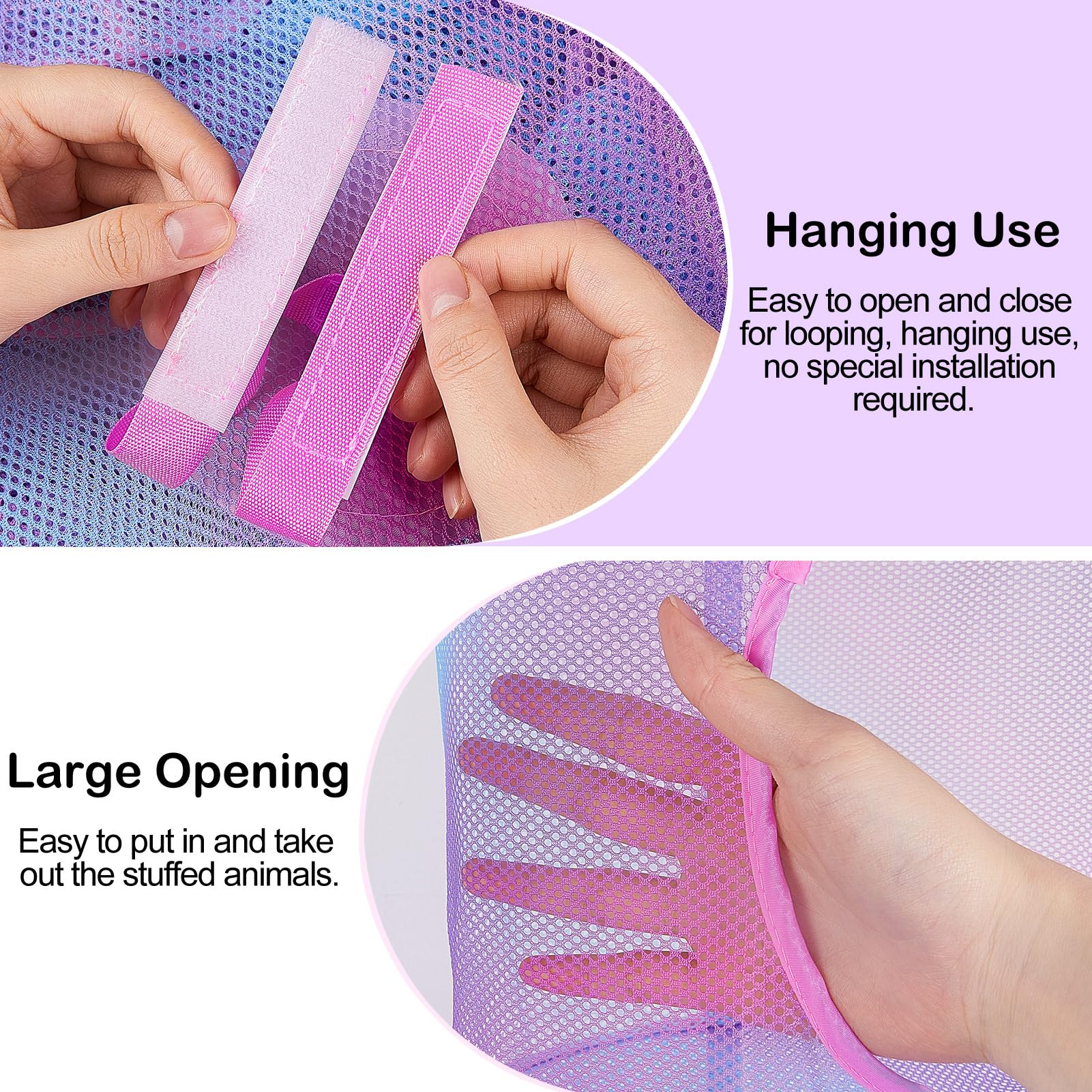 Basumee 2-pack plush organizer helps maximize small bedroom space