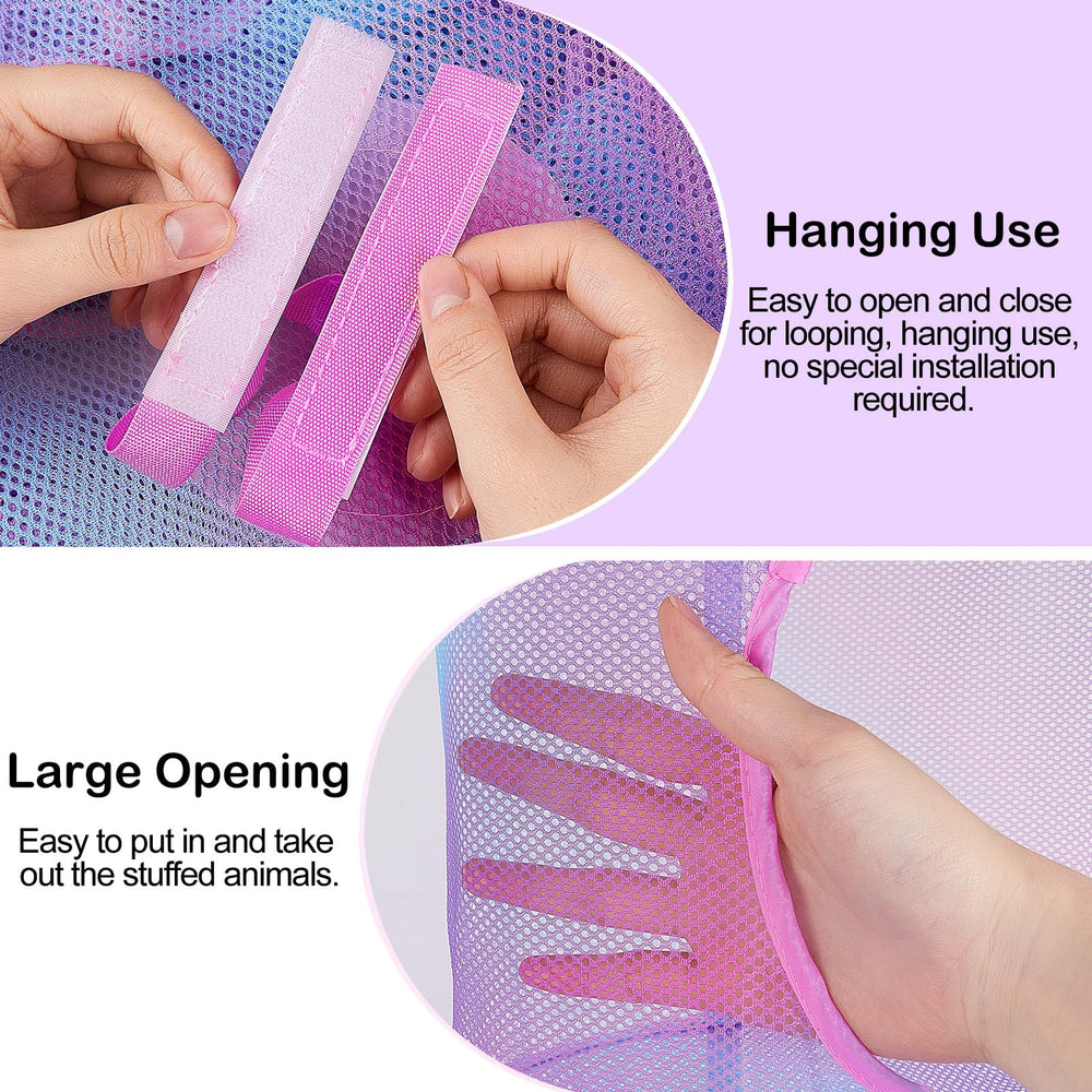 Basumee 2-pack plush organizer helps maximize small bedroom space