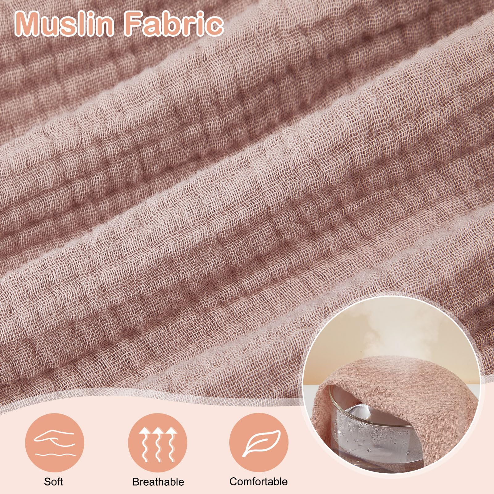 Basumee bassinet sheet elastic bottom fit provides secure wrap without slipping.