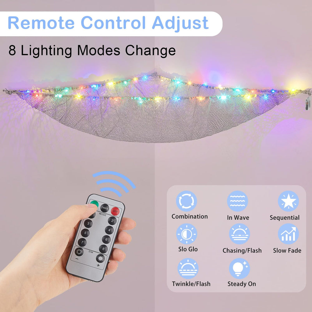 Basumee LED light offers eight colors to create a cozy playroom ambiance