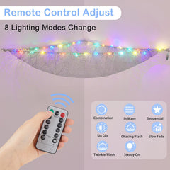 Basumee LED light offers eight colors to create a cozy playroom ambiance