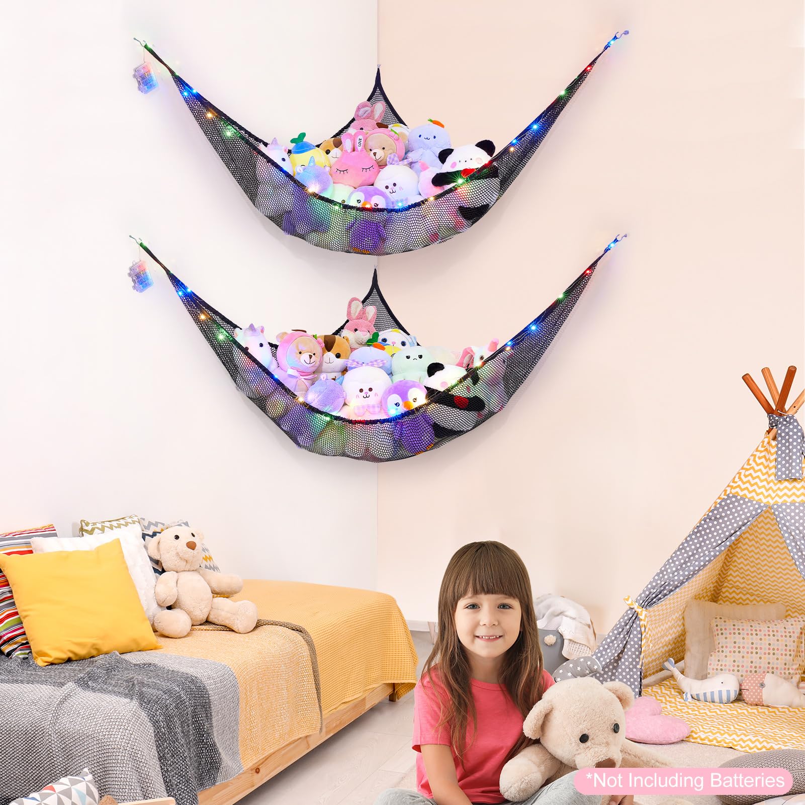 Basumee LED light remote control for customizable ambiance.
