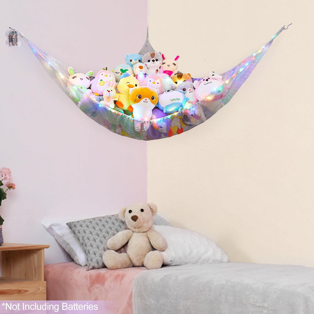 Basumee middle hook adjusts to keep plush toys secure