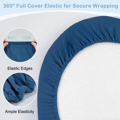 Basumee muslin bassinet sheet pattern design adds gentle nursery decor.