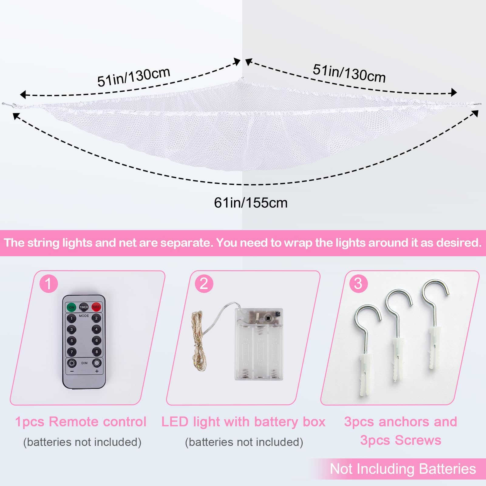 Basumee remote control pairs with battery box for convenient lighting