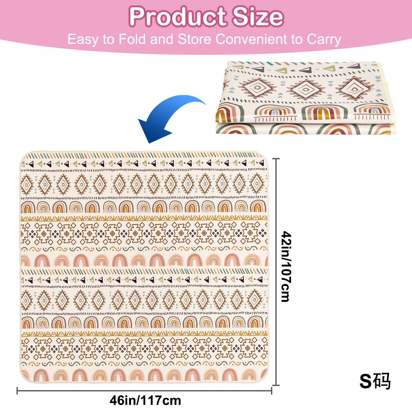 Basumee Splat Mat setup during mealtime reduces mess.