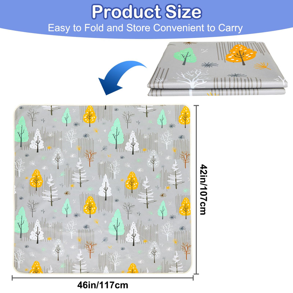Basumee Splat Mat easy-clean surface ideal for wipes and quick cleaning