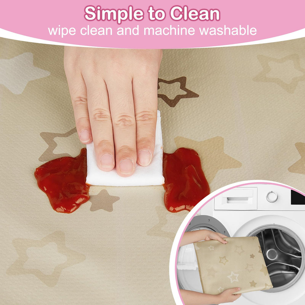 Basumee Splat Mat folds for travel and outdoor use.
