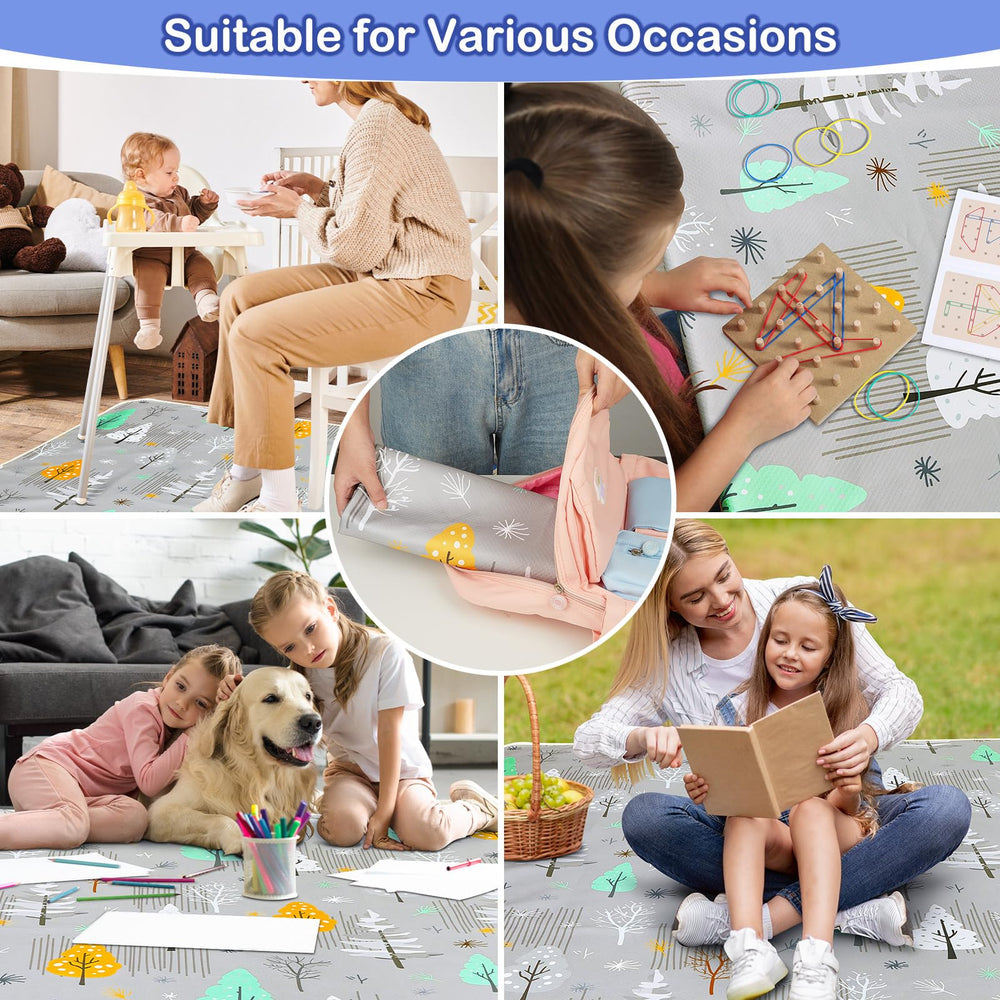 Basumee Splat Mat sturdy stitching for long-lasting daily use