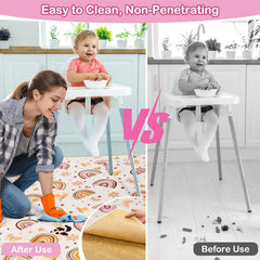 Basumee Splat Mat waterproof surface for quick spill cleanup