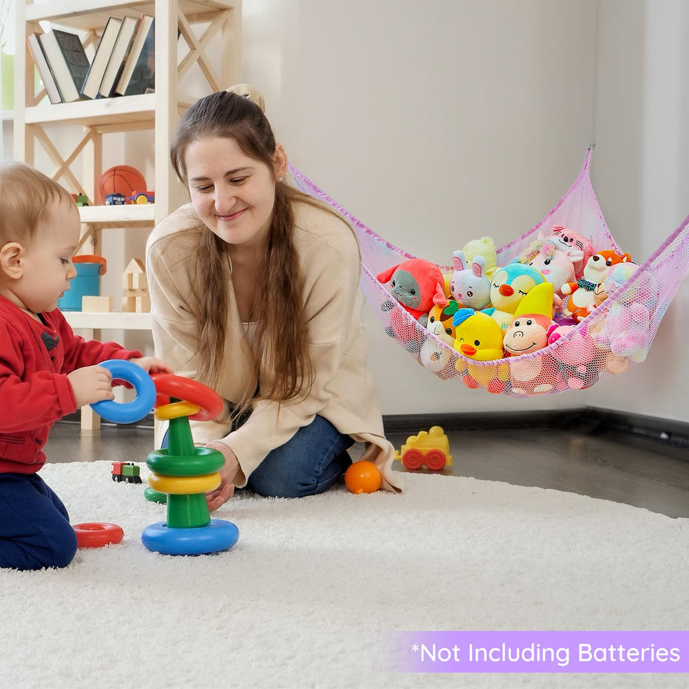 Basumee two sizes Large and X-Large for growing toy collections
