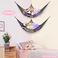 Basumee stuffed animals hammock XL 63x63x83 for bigger collections.
