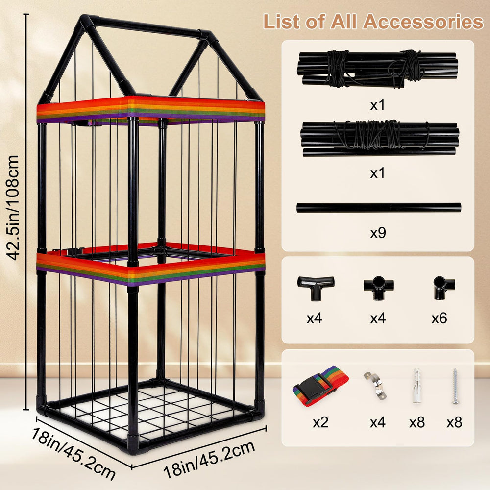 Basumee zoo square bottom keeps tote stable during daily toy organization.
