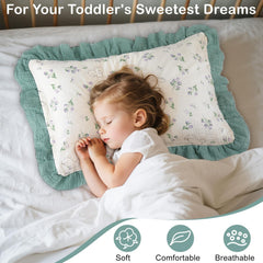 Basumee muslin green bunny texture closeup shows gentle fabric ideal for delicate skin.