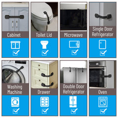 Bates Choice 3M adhesive-hold showing strong, furniture-safe mounting capability.