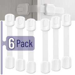 Bates Choice cabinet-mounted strap locks secure cabinets to prevent access by toddlers