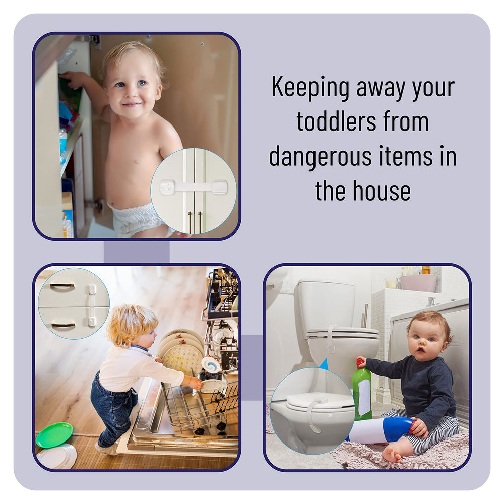 Bates Choice trash bin and toilet area safety with dependable locking