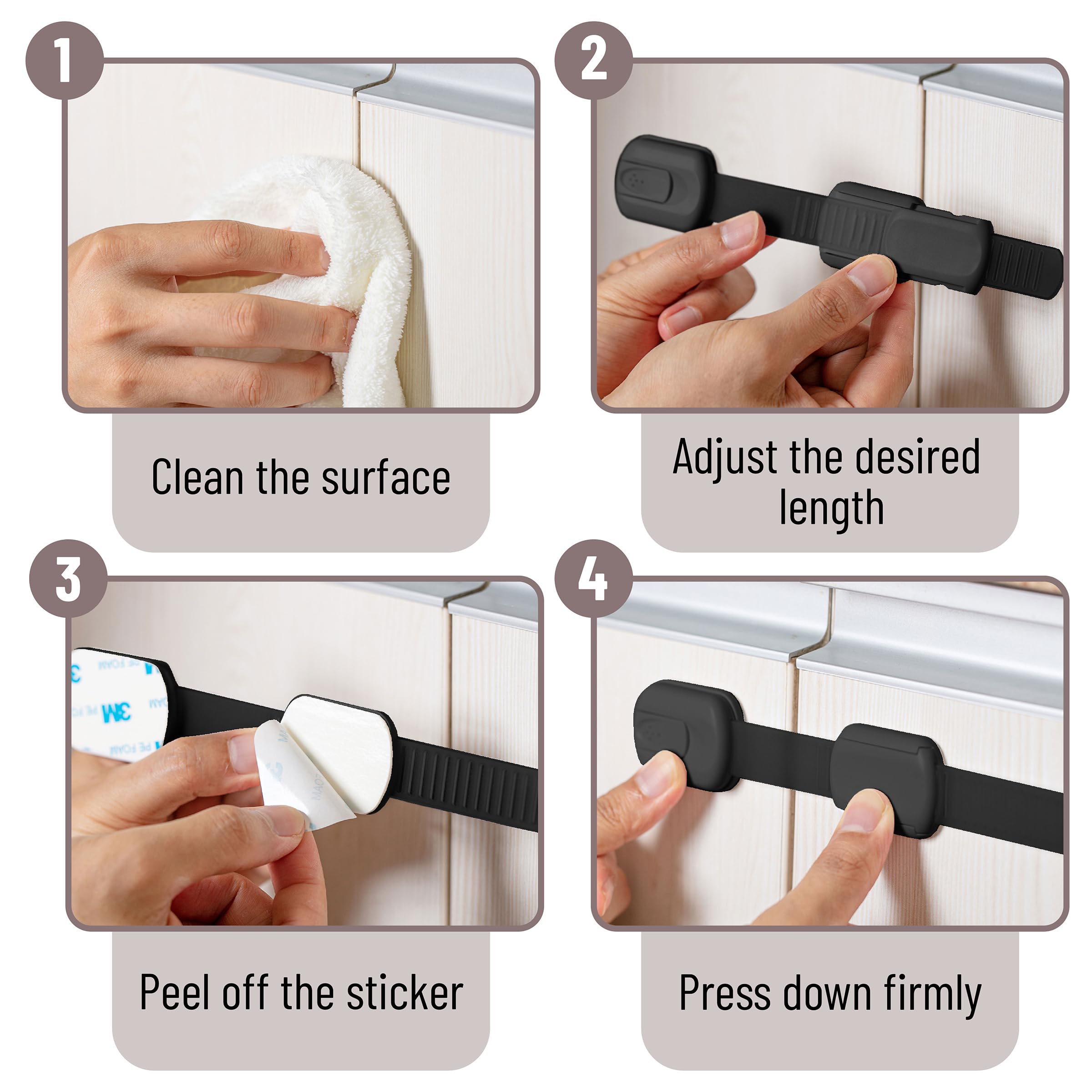 Bates Choice easy-use-lock highlights adult-friendly operation for quick daily use.