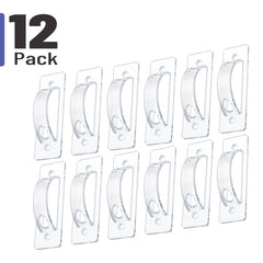 Bates Choice light switch guard cover clear material closeup discreet protection for daily use