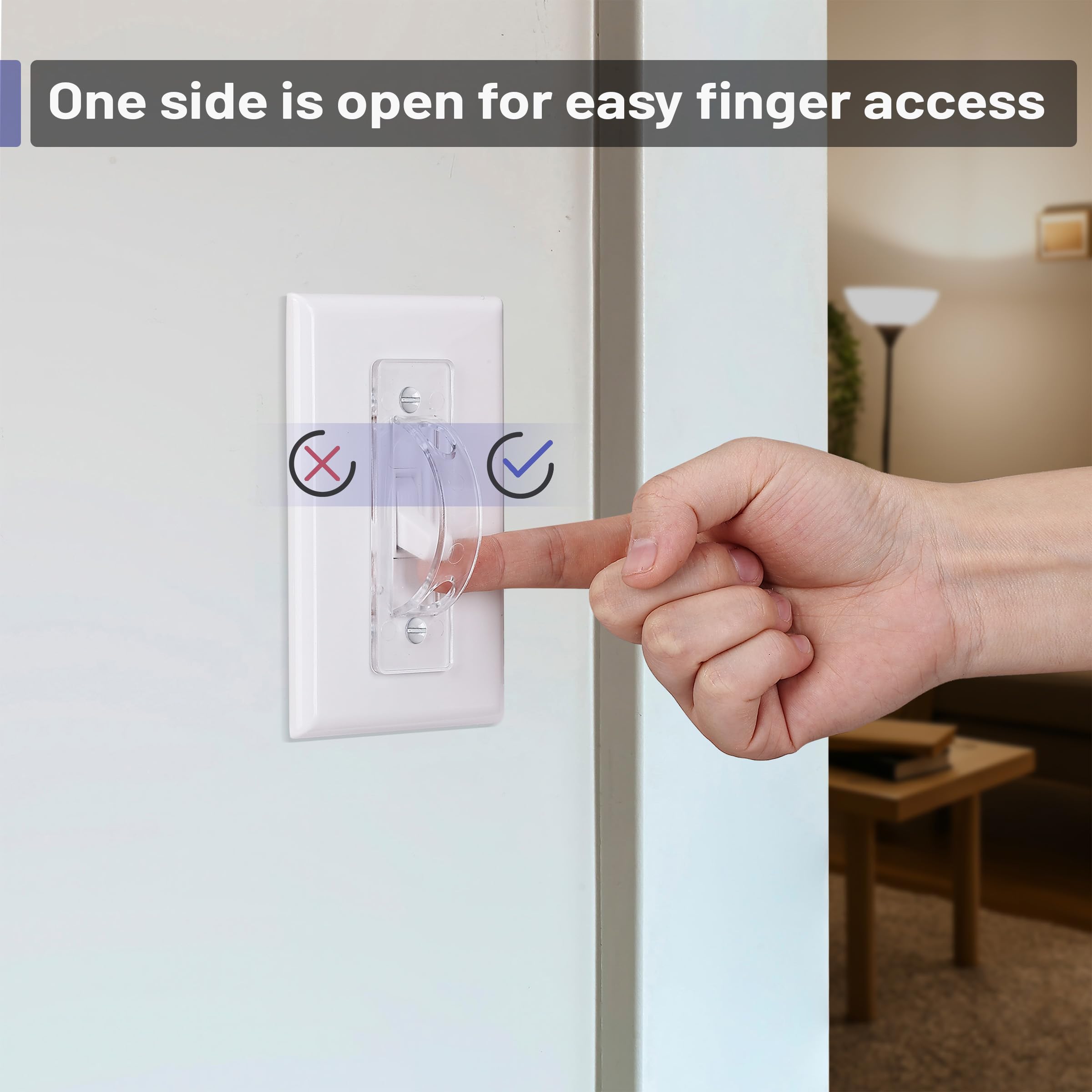 Bates Choice light switch guard for daily use proves long-lasting durability
