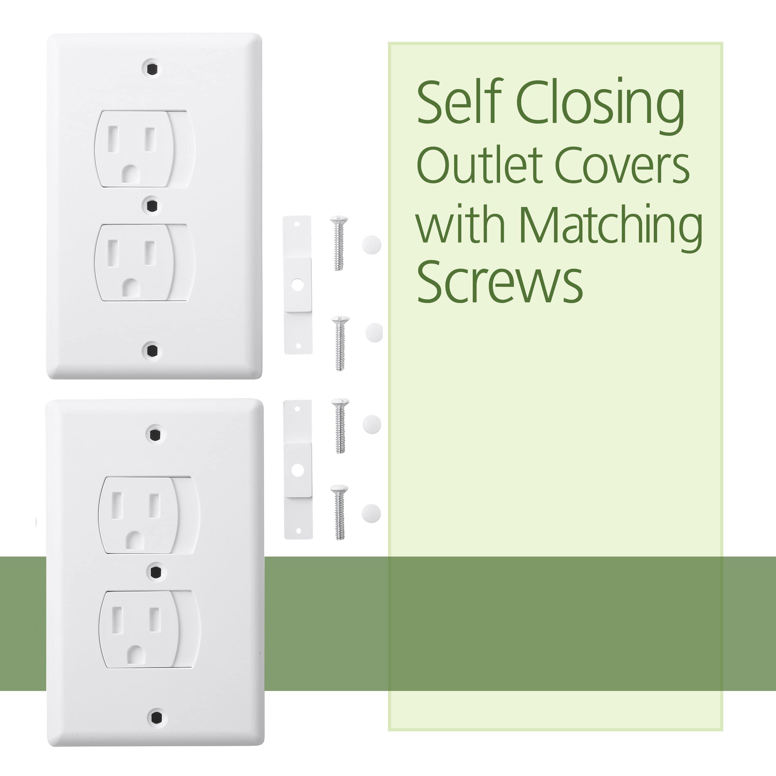 Bates Choice outlet cover wall plate install supports quick babyproofing upgrades.