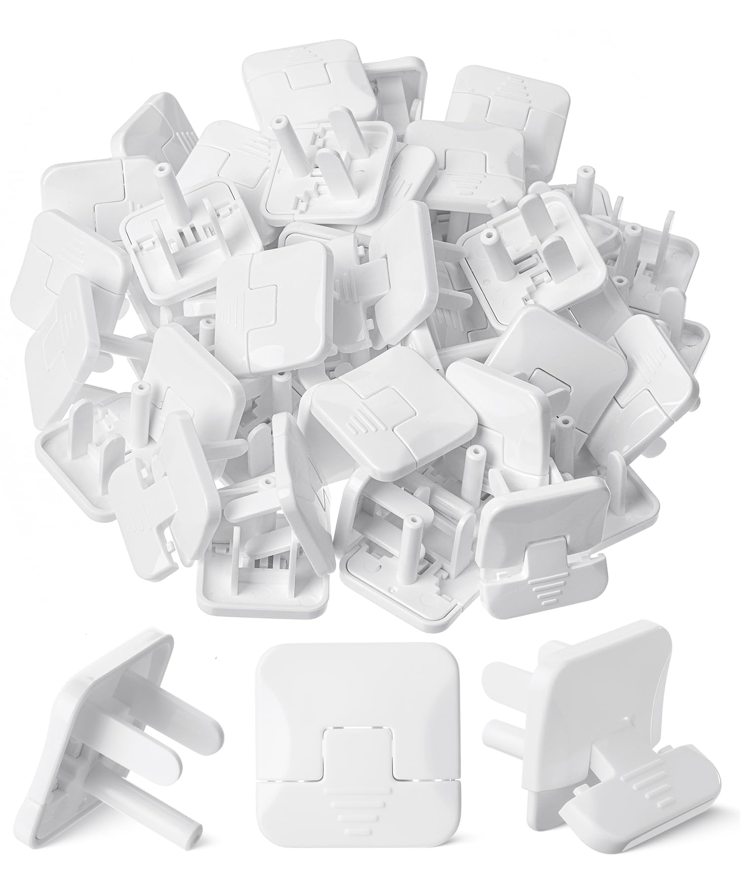 Bates Choice outlet covers on-wall provide child safety around standard outlets