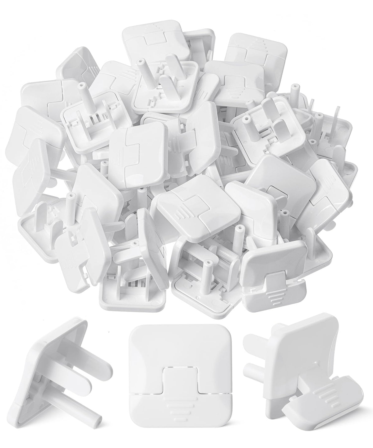 Bates Choice outlet covers on-wall provide child safety around standard outlets