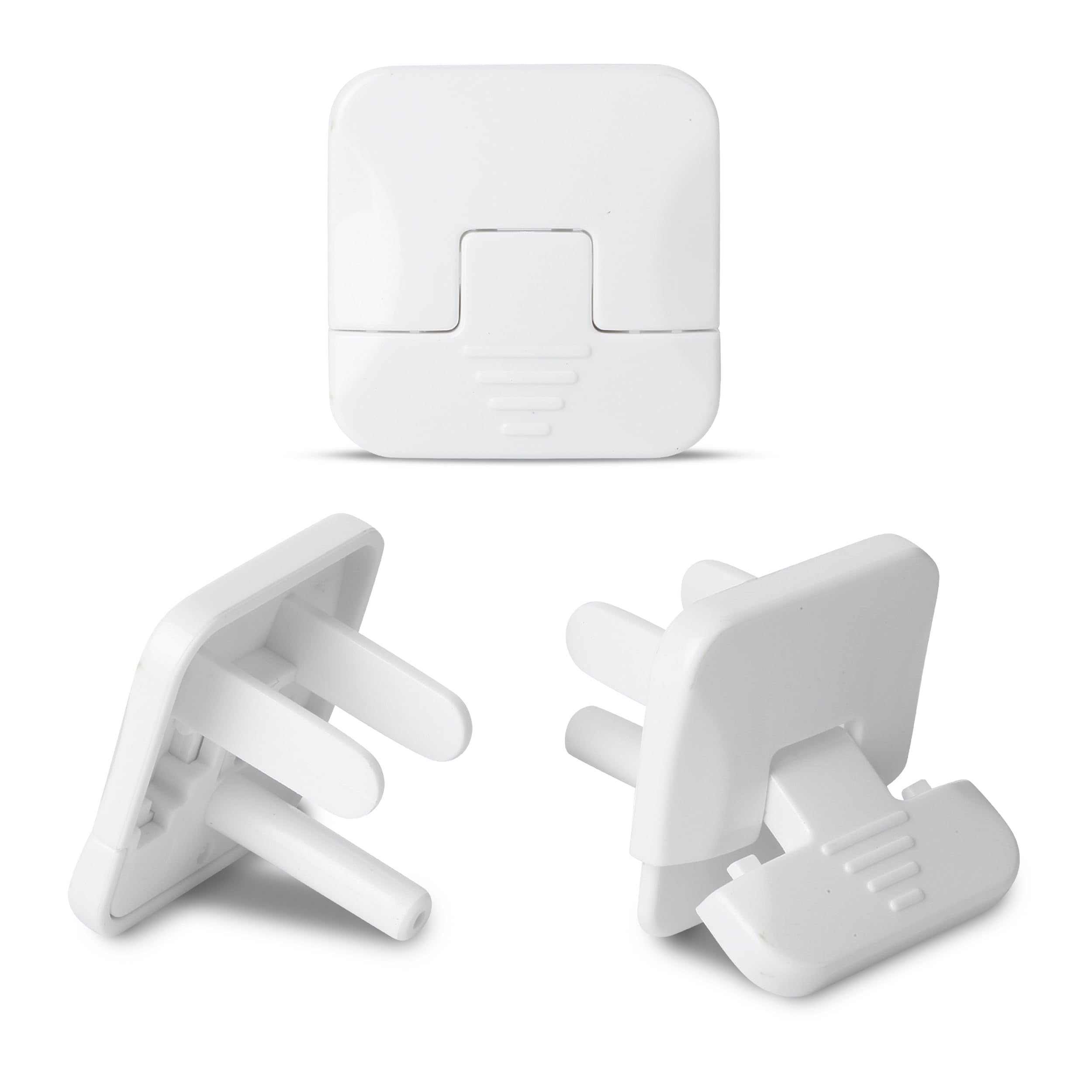 Fade-resistant Bates Choice outlet covers keep white looking new.