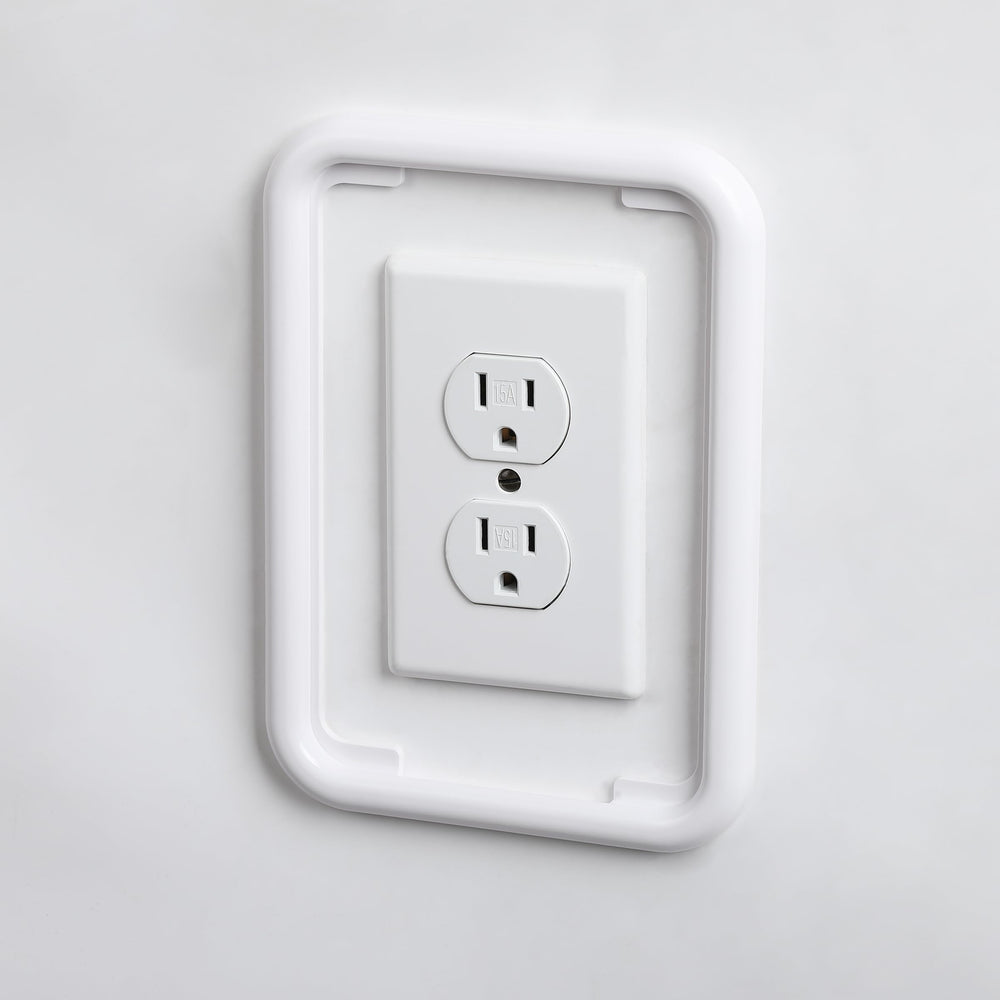 Bates Choice organized room without outlet clutter