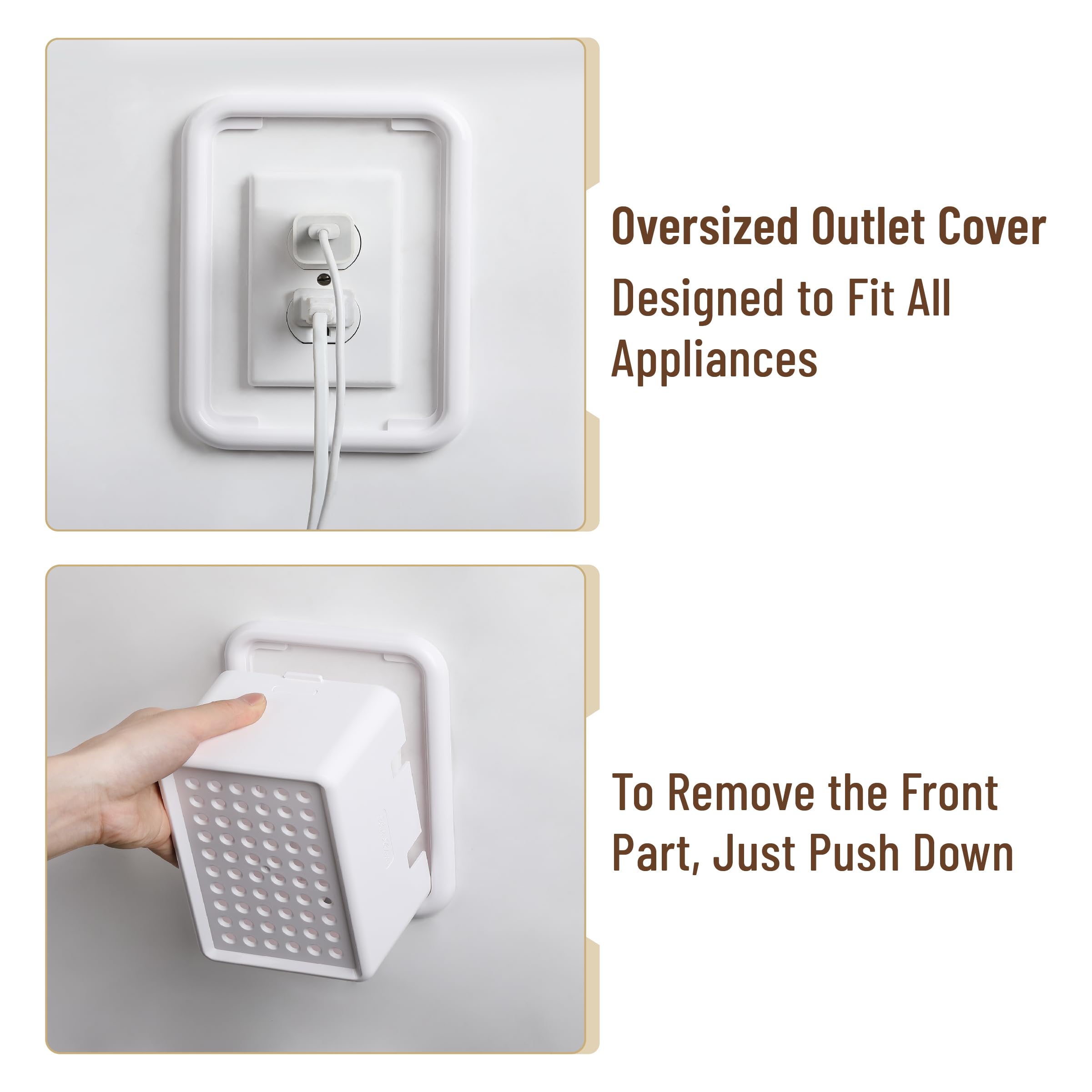 Bates Choice ventilated design outlet box for airflow and dust protection