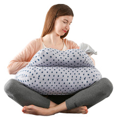 BATTOP nursing pillow adjustable-buckle supports comfortable feeding in multiple positions.