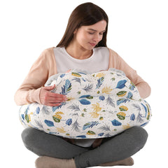 BATTOP nursing pillow shows adjustable buckle for secure, comfortable positioning during feeds.