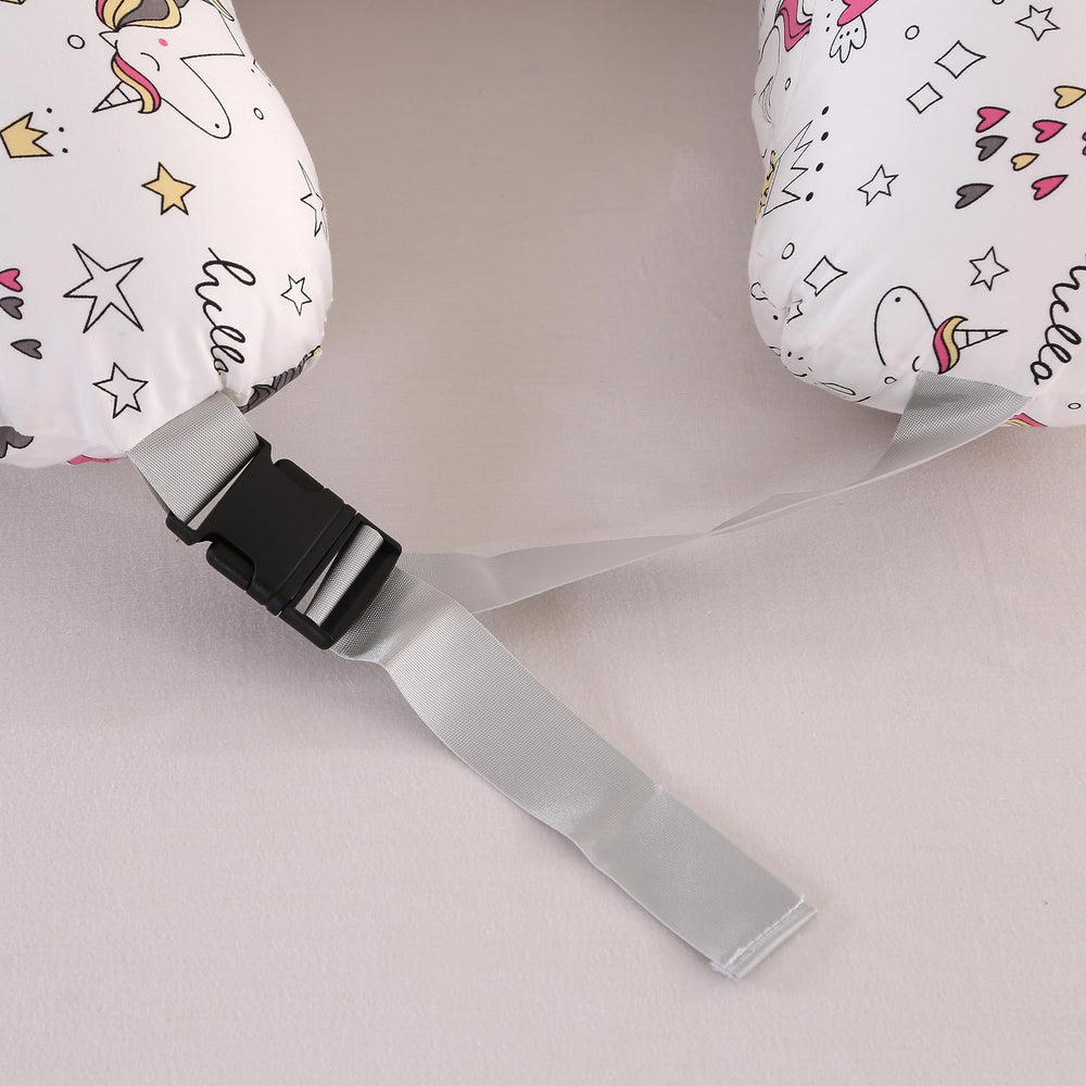 BATTOP nursing pillow with easy-clean removable cover for quick care